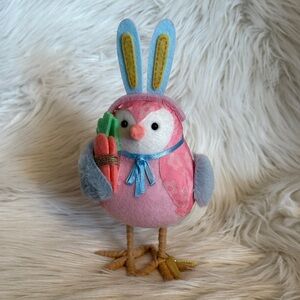 Target Featherly Friends 2023 Carrot Easter Bunny Decorative Bird